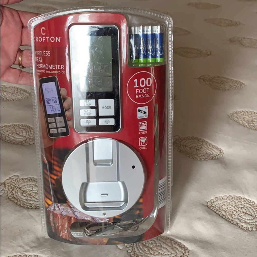 Crofton Wireless Meat Thermometer NWOT